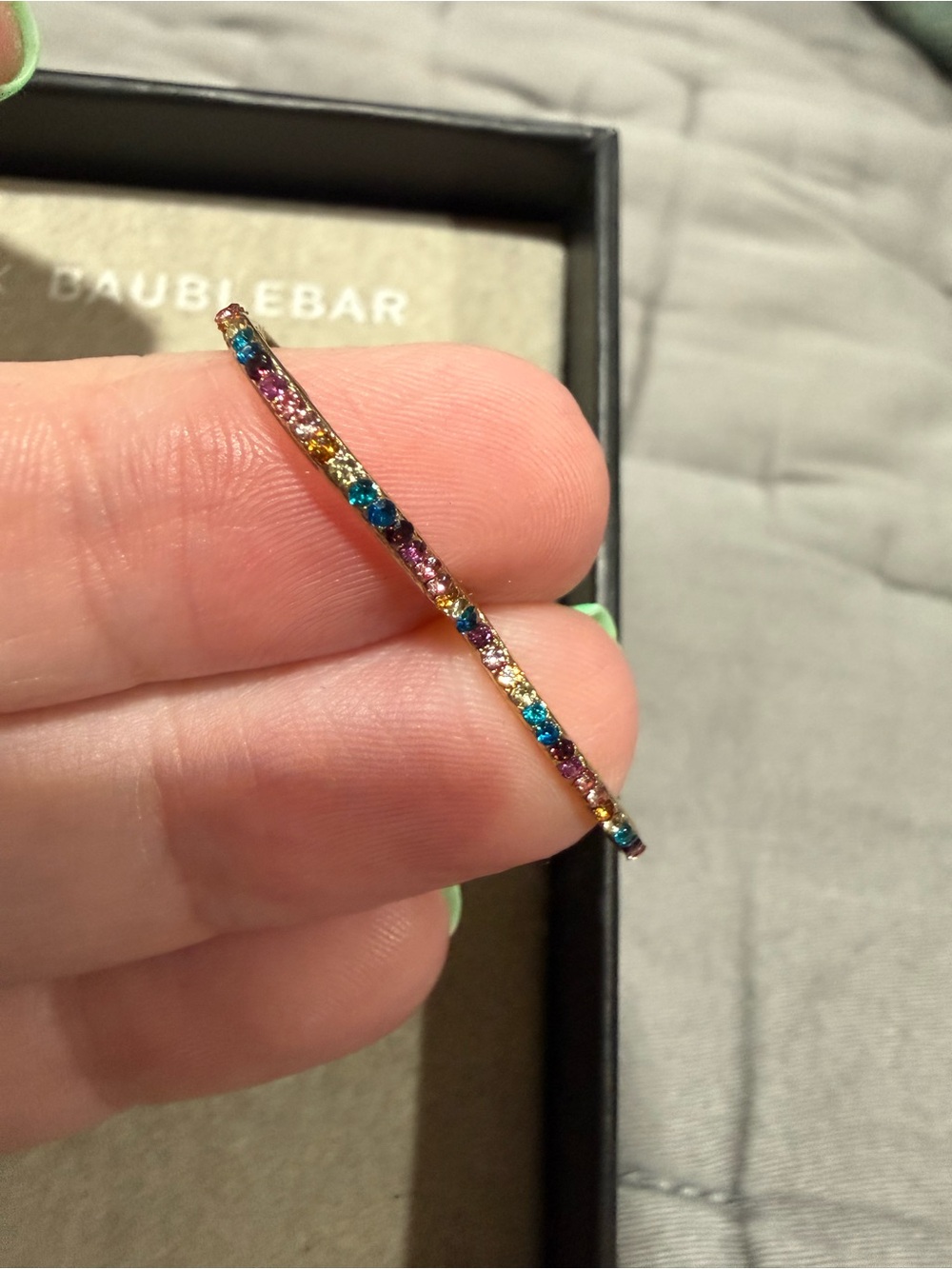 Disney x Baublebar Gold Mickey Outline Hoop Earrings - Picture 3 of 4
